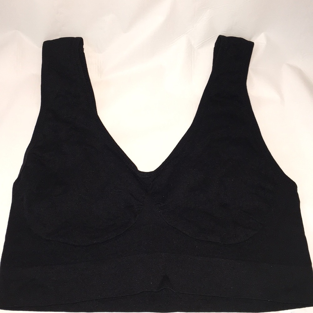 Shear Shapewear Wireless Black Bra-M/L